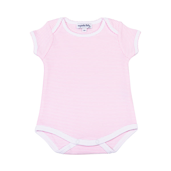 Mini Stripes Bodysuit - Pink