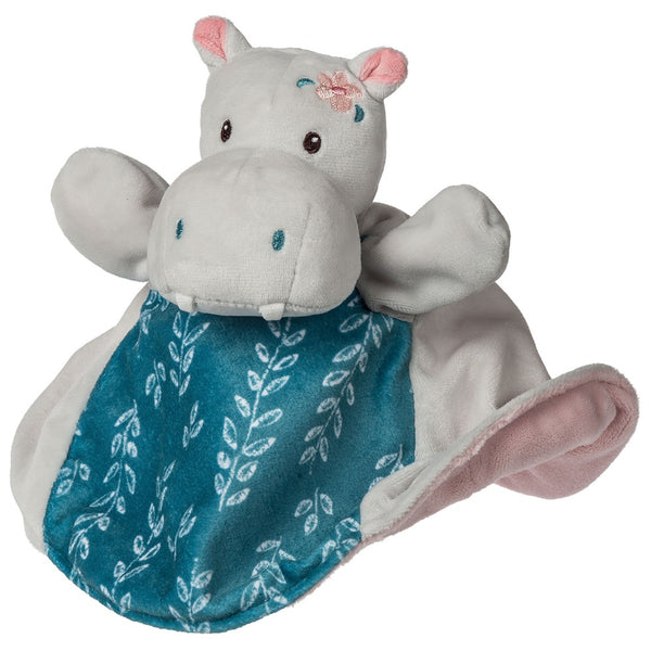 Jewel Hippo Lovey Puppet
