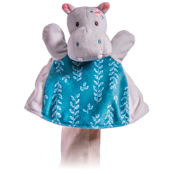 Jewel Hippo Lovey Puppet