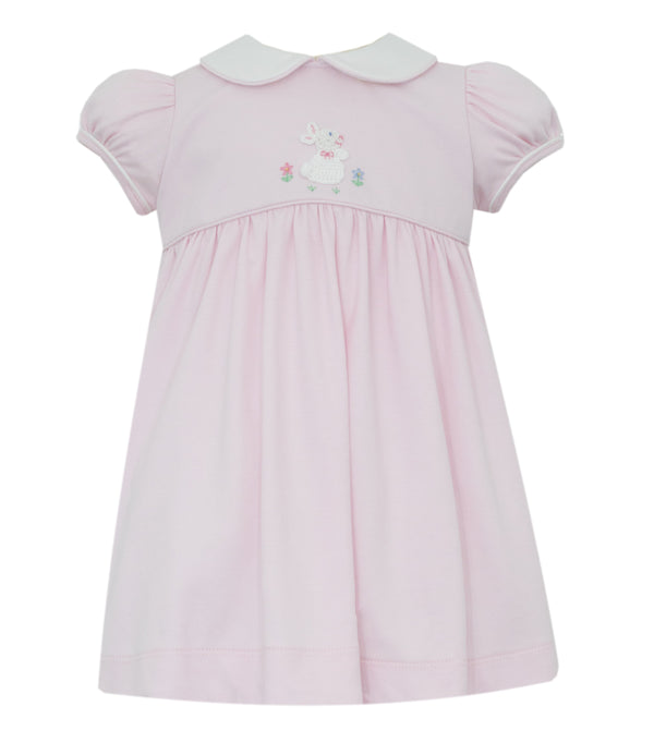 Bunny Knit Dress- Pink