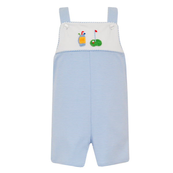 Golf Knit Strap Jon Jon- Blue Stripe