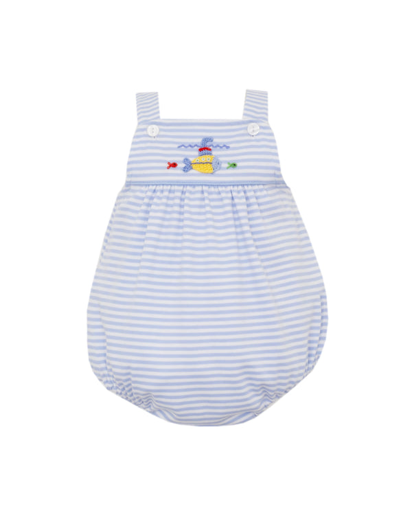 Submarine Knit Strap Sun Bubble- Lt. Blue Stripe
