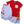Blue Gingham/Red Pocket Short Set