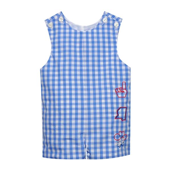 Rebel Blue/Red 3 Logo Shortall