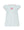 Princess Castle Knit A-Line Dress- Aqua Stripe