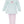 Princess Castle Knit L/S Tunic Set- Aqua Stripe