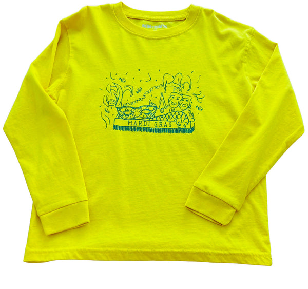 LS Yellow Mardi Gras Float T-Shirt