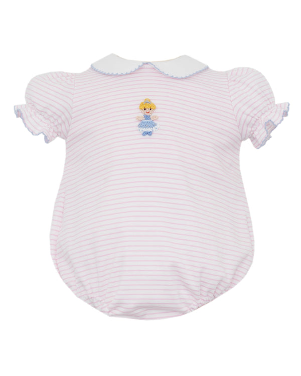 Princess Knit Bubble- Pink Stripe