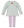 Turkey Knit LS Tunic Set- Green Stripe