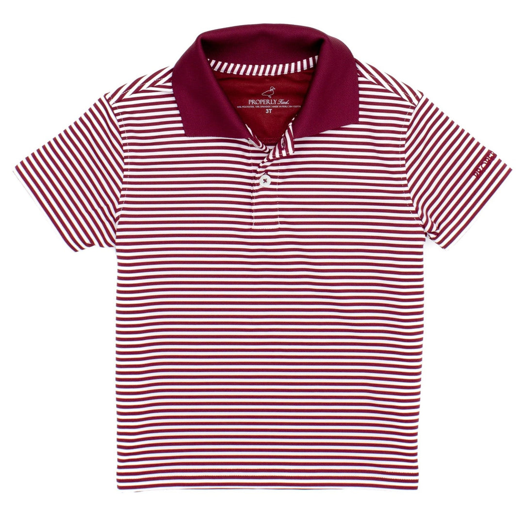 Properly Tied Boys Club Pullover - Burgundy Wine