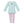 Turkey Tunic Set- Aqua Stripe