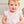 Flowers W/ Hand Smocked Dress Set- Stripe Pink