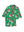 Green Santa Joy L/S Button Up Pajama Set