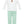 Reindeer Face Knit Pant Set- Green Stripe