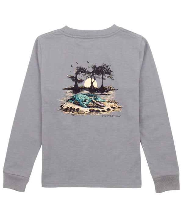 Bayou Gator LS- Battleship Grey