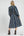 Mix Floral Stripe Maxi Dress- Navy Mix