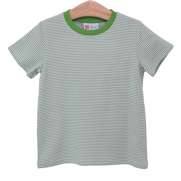 Graham Shirt Moss Green Stripe