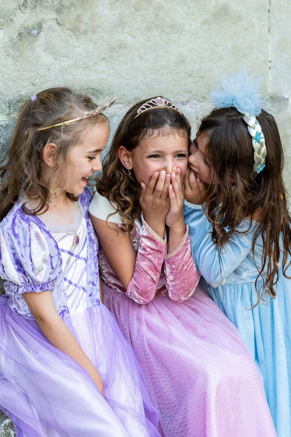 Velvety Soft Sleeping Sweetheart Princess Gown with Arm Warmers Velvety Soft Sleeping Sweetheart Princess Gown with Arm Warmers
