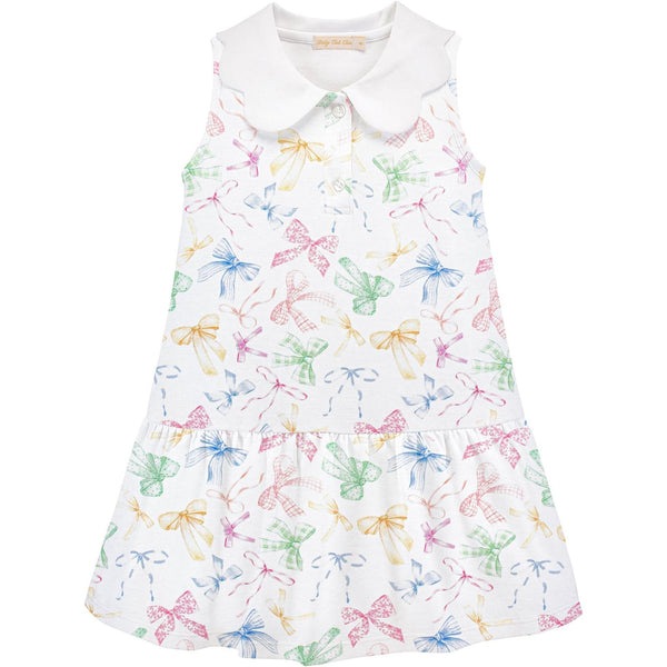 Confetti Bows Printed Dress