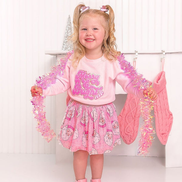 Retro Santa Christmas Tutu