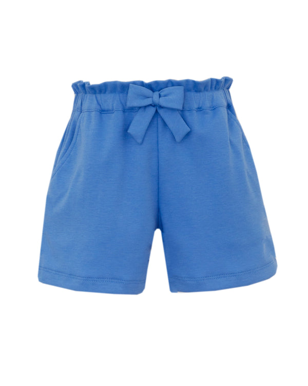 Peri Blue Knit Shorts