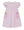 School Supplies Knit Float W/ Pockets- Pink Stripe