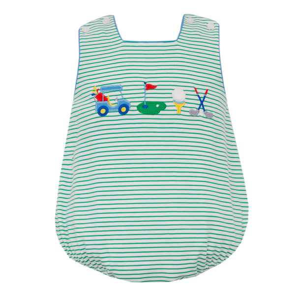 Golf Knit Sunbubble- Green Stripe