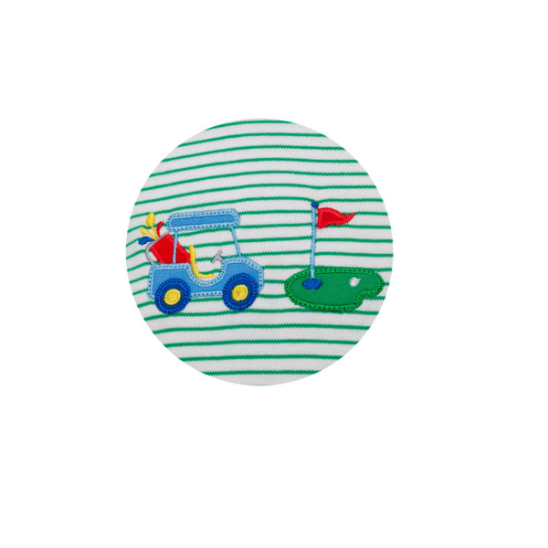 Golf Knit Sunbubble- Green Stripe