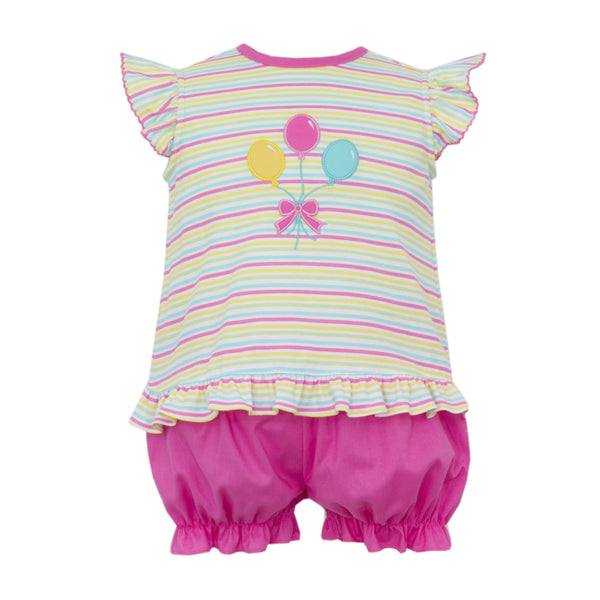 Balloons Knit Bloomer Set