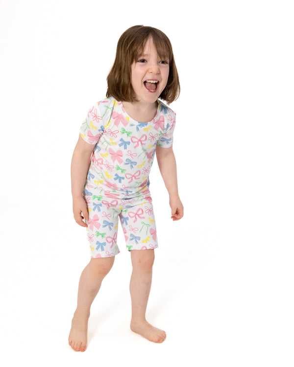 Sweet Bows Loungewear Short Set