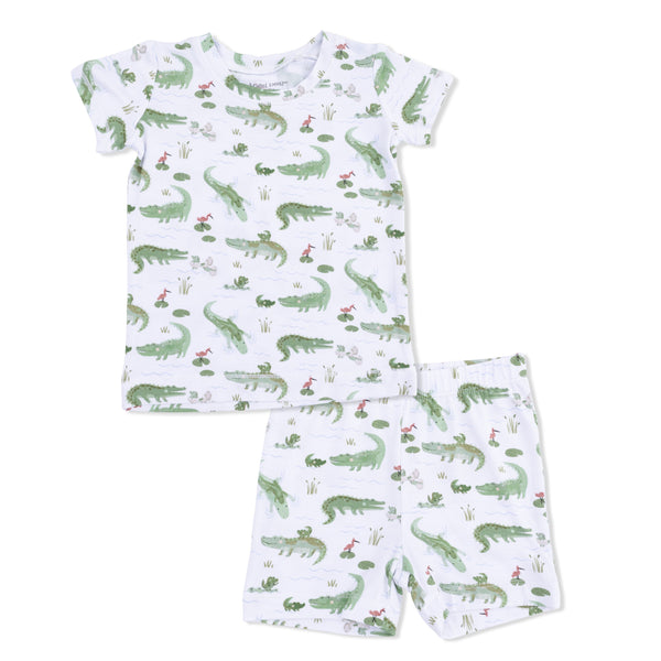 Crayon Alligators Loungewear Short Set