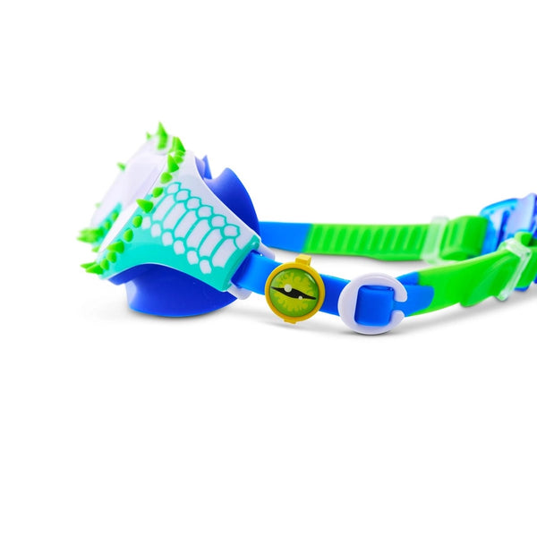Jurassic Dive Swim Goggles– Seafoam Spike