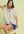 Multi Watercolor Floral Lace Trim Top
