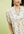 Multi Watercolor Floral Lace Trim Top