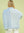 Mixed Stripe Oversized Button Down Top- Lt. Blue