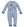 Airplanes Knit LS Romper- Periwinkle Blue Stripe