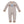 Cowboy Knit Romper- Khaki Stripe