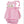 Puppies Bloomer Set W/ Side Bows- Pink Gingham