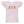 Puppies Knit T-Shirt- Pink Stripe