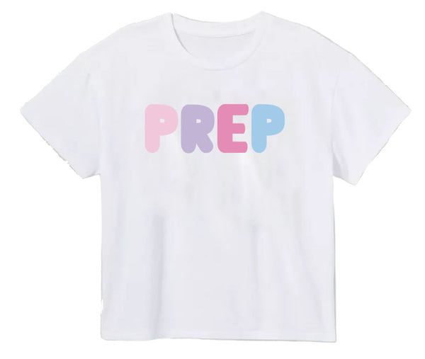 Prep Puffy Screen Print Boxy T
