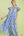 Floral Ruffle Sleeve Tiered Dress- Lt. Blue