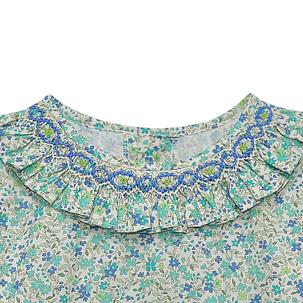 Zadie Bloomer Set- Blue Flower