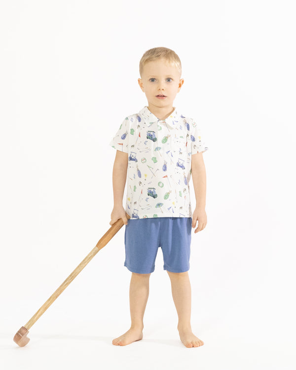 Golf Things Polo Short Set
