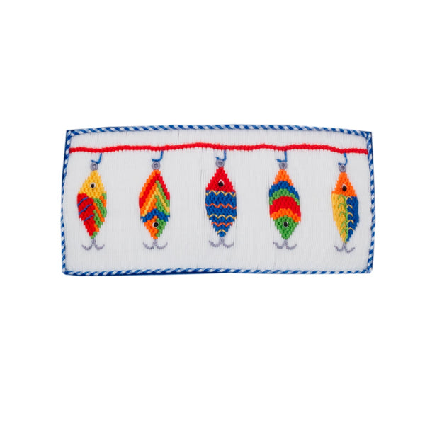 Fishing Lures Knit T-Shirt- Solid Royal Blue