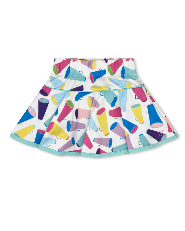 Quinn Skort- Two Four Six Eight, Totally Turquoise