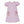 Santa Face Pocket Dress- Pink Gingham
