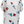 White Scattered Bomb Pop Tee