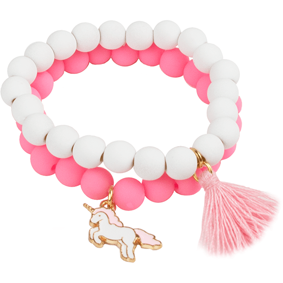 Pretty Pastel Soft Touch Bracelet - Unicorn