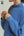 Mock Neck Sweatshirt Skort Set- Azure