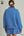 Mock Neck Sweatshirt Skort Set- Azure